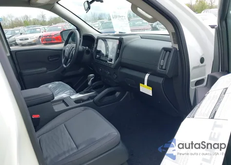 2025 Nissan Frontier Pro-X 4X2/ S 4X2/ Sl 4X2/ Sv 4X2 z USA, uszkodzony, nr VIN 1N6ED1EJ1SN629478